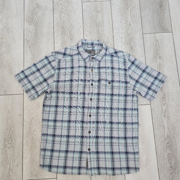 Royal Robbins Button Down Shirt Mens Large - Picture 1 of 4